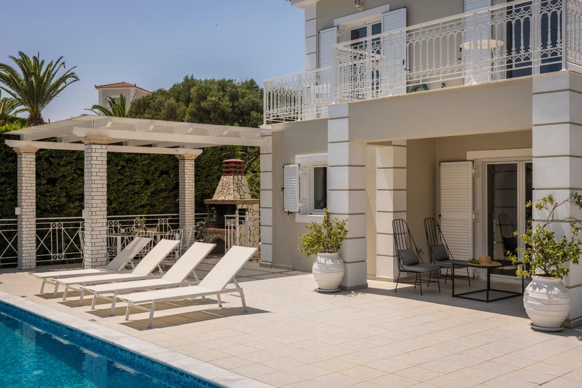 Sea View Villa Kefaloniaprivatevillas Каравадос Экстерьер фото
