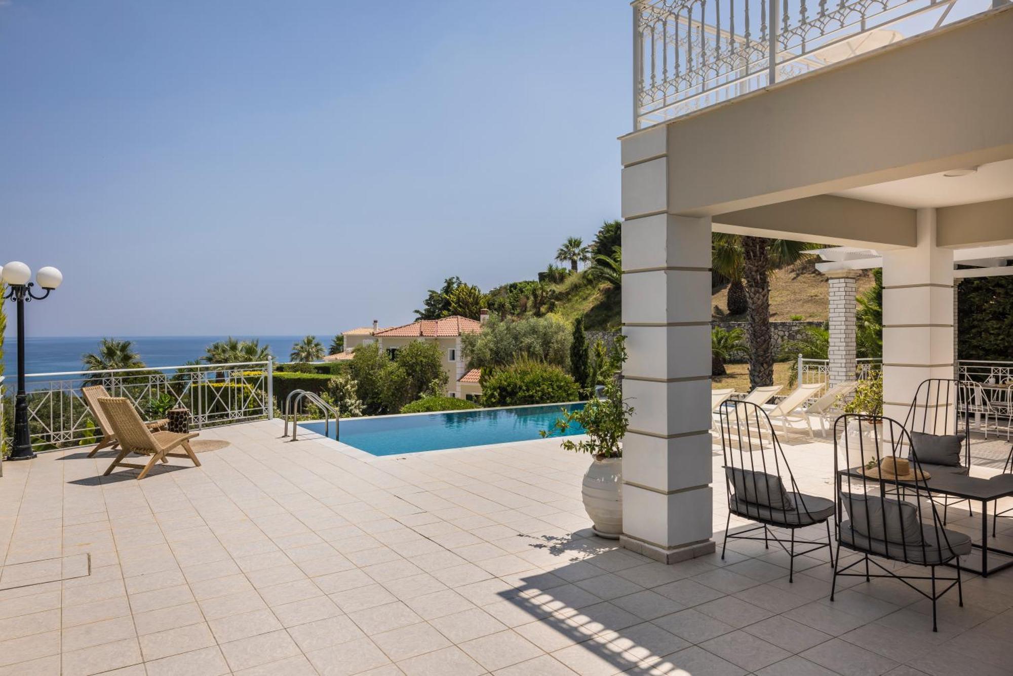 Sea View Villa Kefaloniaprivatevillas Каравадос Экстерьер фото